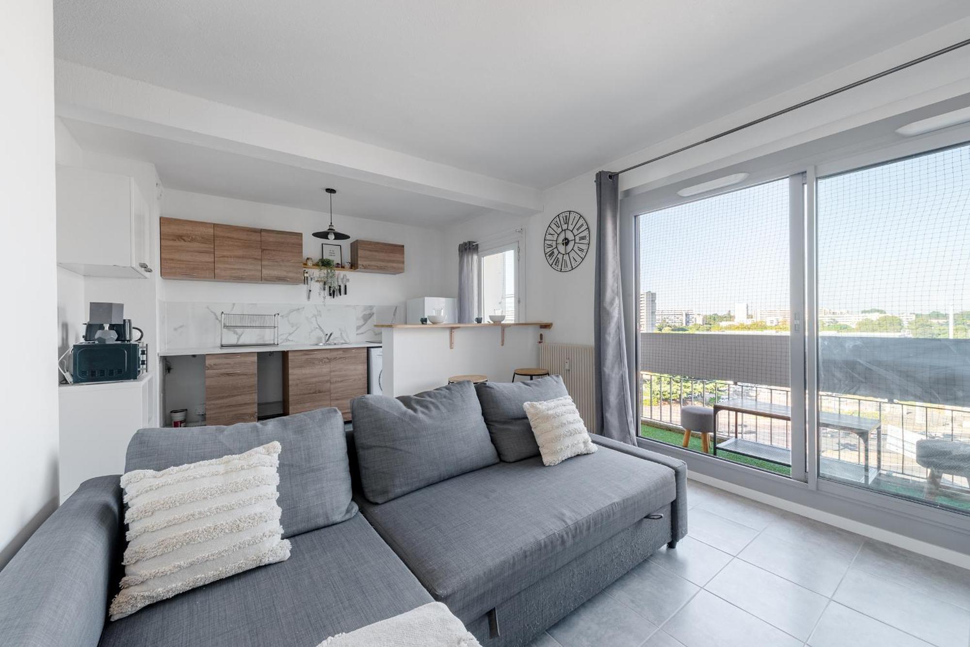 Cosy T2, Terrasse Privee Et Parking Apartment Toulouse Exterior foto